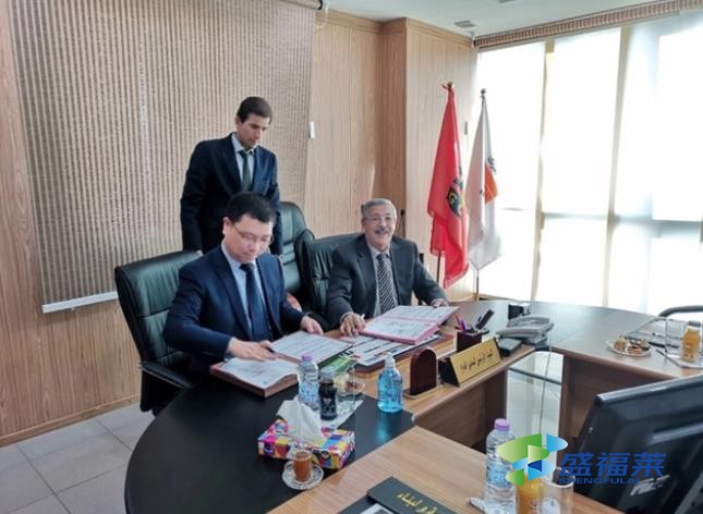 阿爾及利亞日產30萬噸海水淡化項目簽約現場