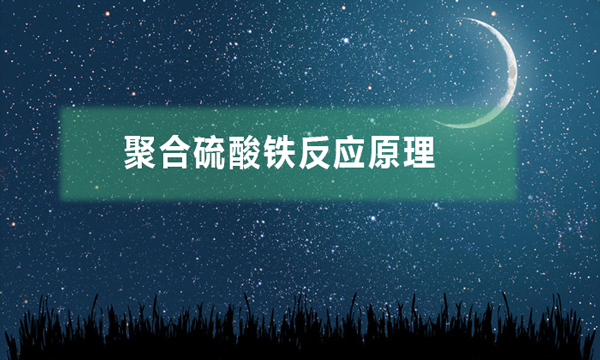 聚合硫酸鐵反應(yīng)原理（聚合硫酸鐵的應(yīng)用過程）