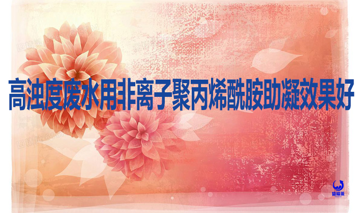 高濁度廢水用非離子聚丙烯酰胺助凝效果好